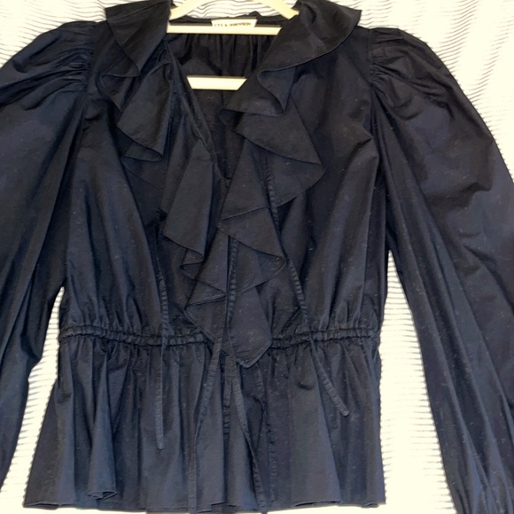 Ulla Johnson Puff Sleeve Blouse - Picture 2 of 5